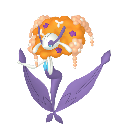 Florges - Orange Flower